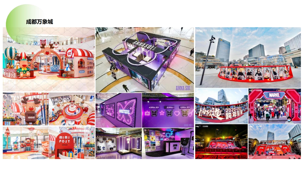 2022成都龙泉吾悦广场广场购物中心新年氛围美陈方案_第3页