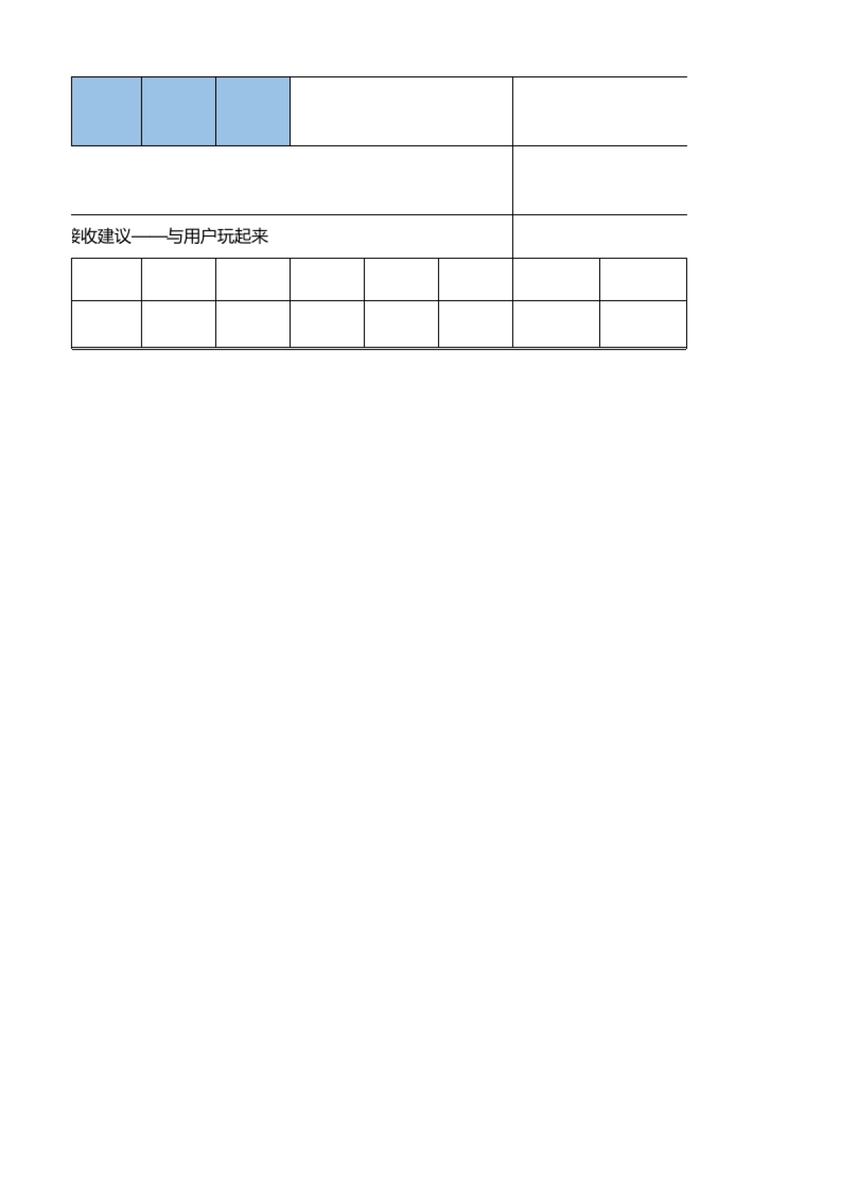 品牌年度策划：年度营销战略主题框架计划表_第10页