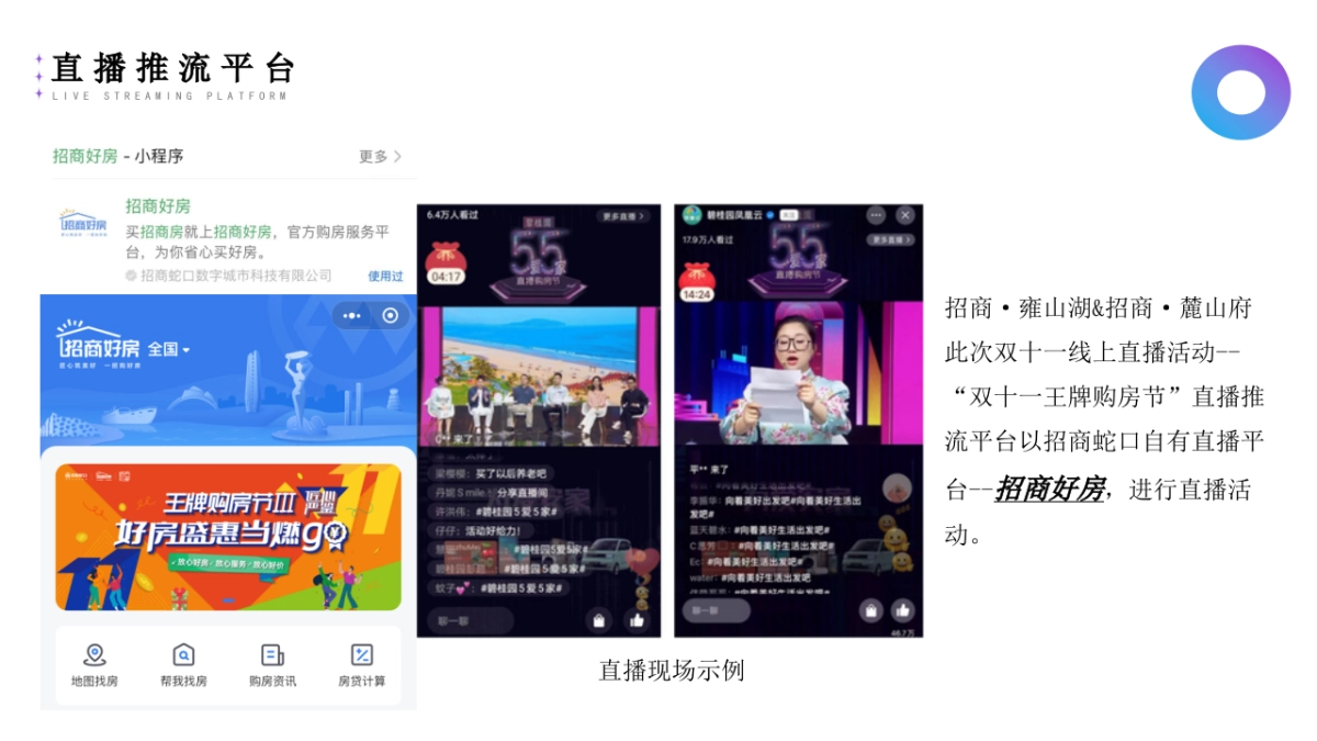 招商·雍山湖&招商·麓山府双十一线上直播活动方案_第9页