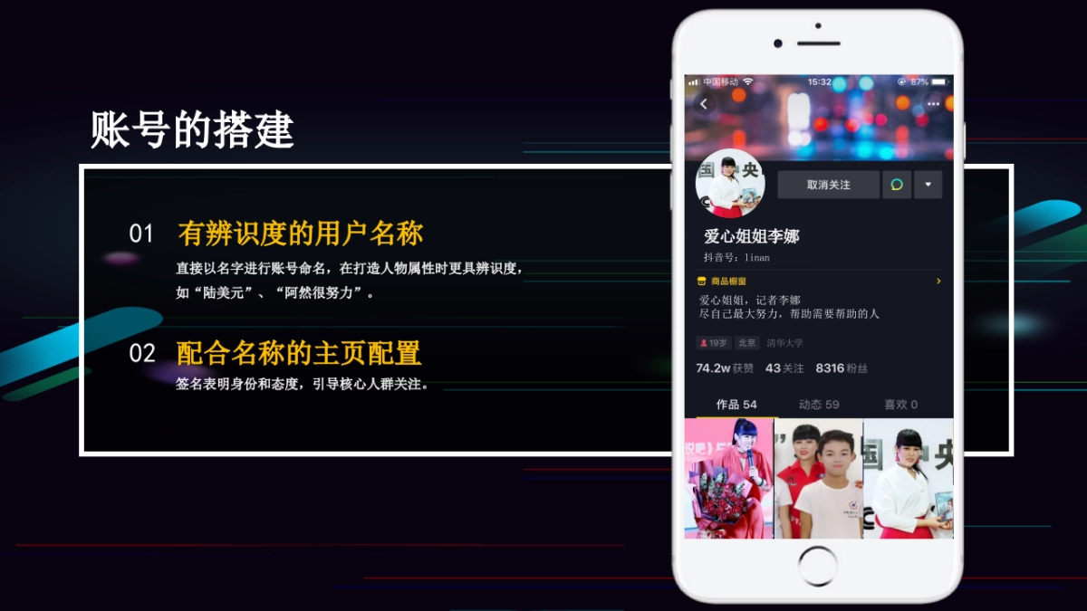 爱心姐姐李娜个人IP打造抖音代运营策划方案_第5页