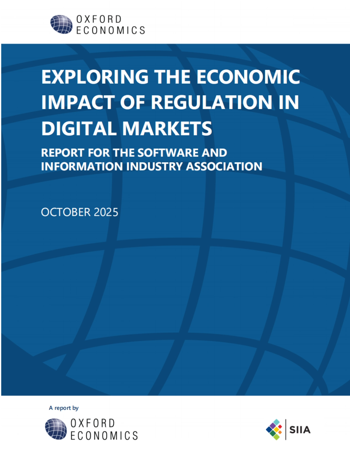 2025年数字市场监管的经济影响研究报告(英文版)-牛津经济研究院_第1页