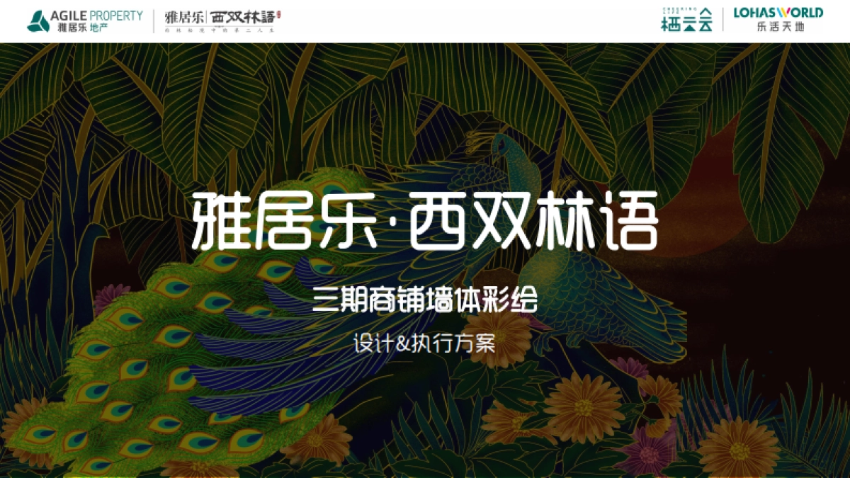 2025雅居乐建材城商铺墙体彩绘设计执行方案_第1页