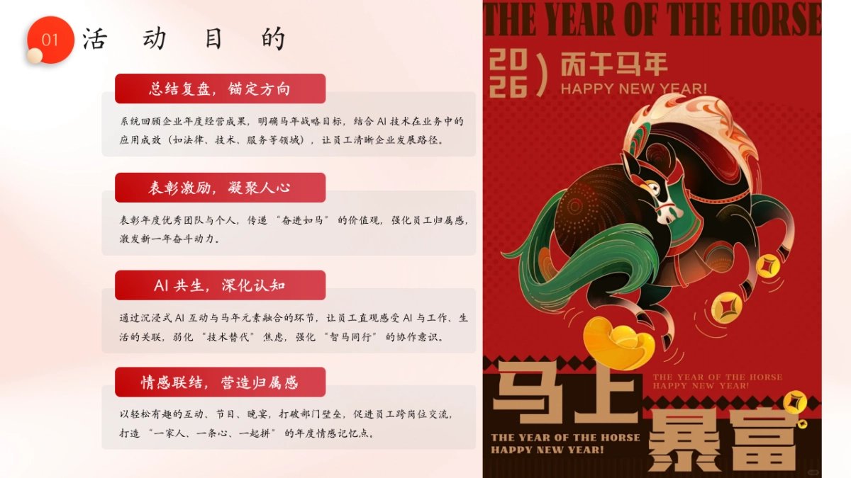 2026马年AI互联网创意科技主题年会活动策划方案_第6页