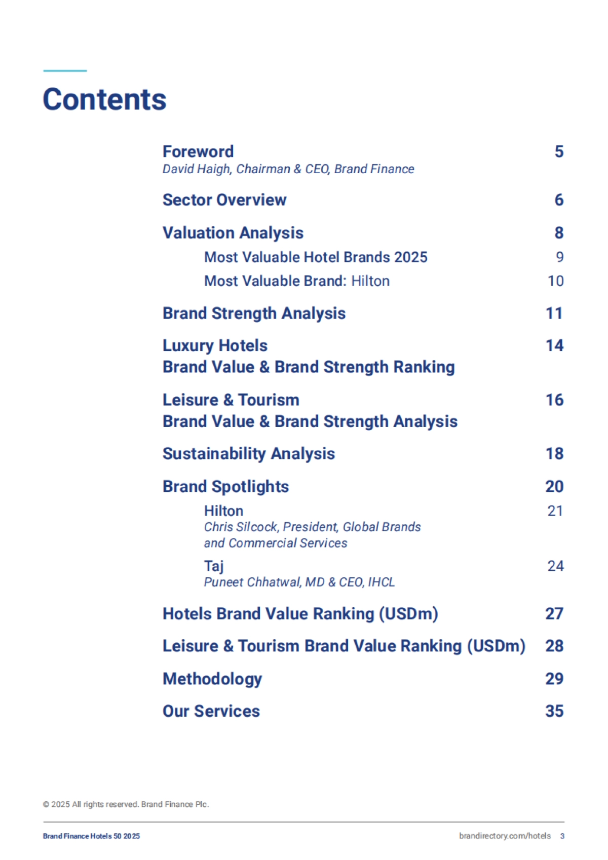 2025年酒店品牌50强-Brand finance_第3页