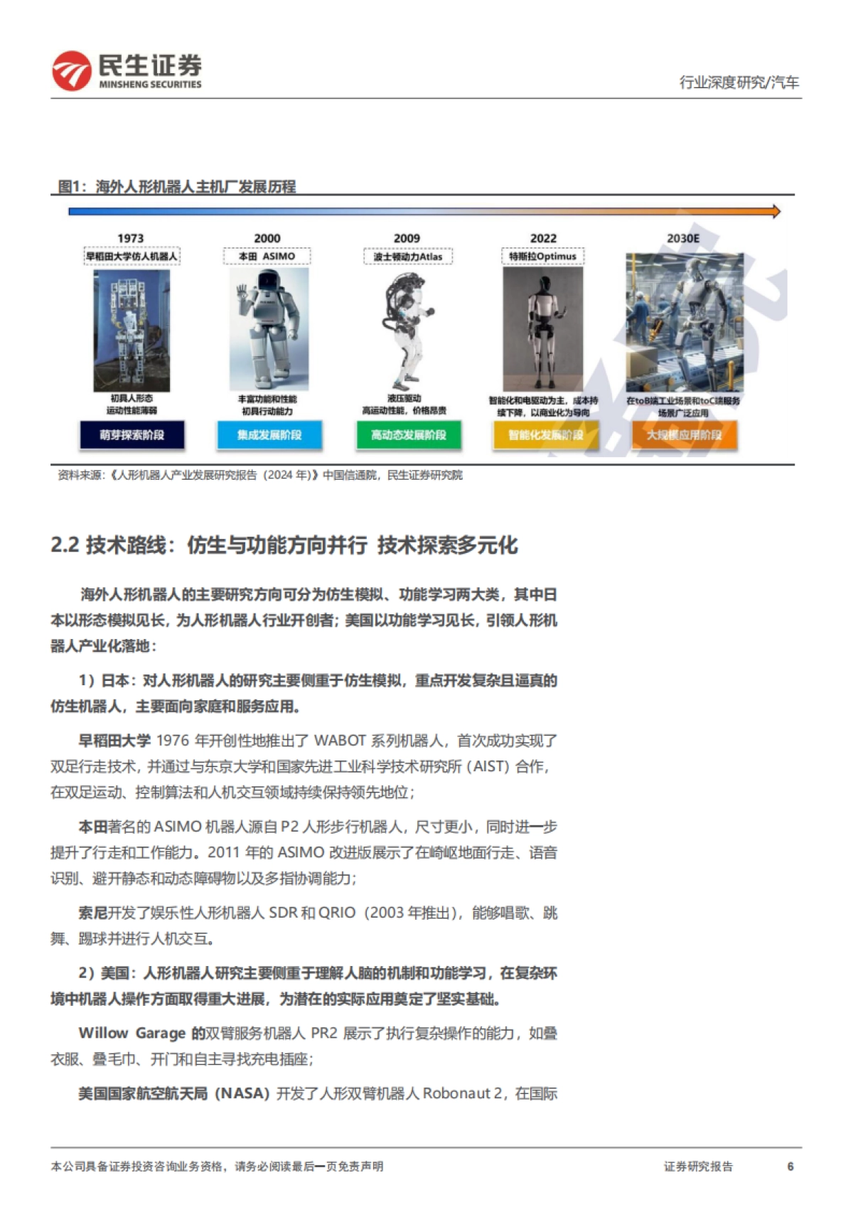 人形机器人系列报告四：海外人形机器人：特斯拉引领迈向具身智能新纪元-民生证券_第6页