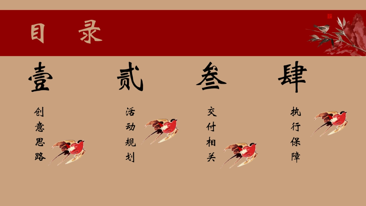 2025红色中式地产楼盘燕归巢主题交房交付活动方案_第2页