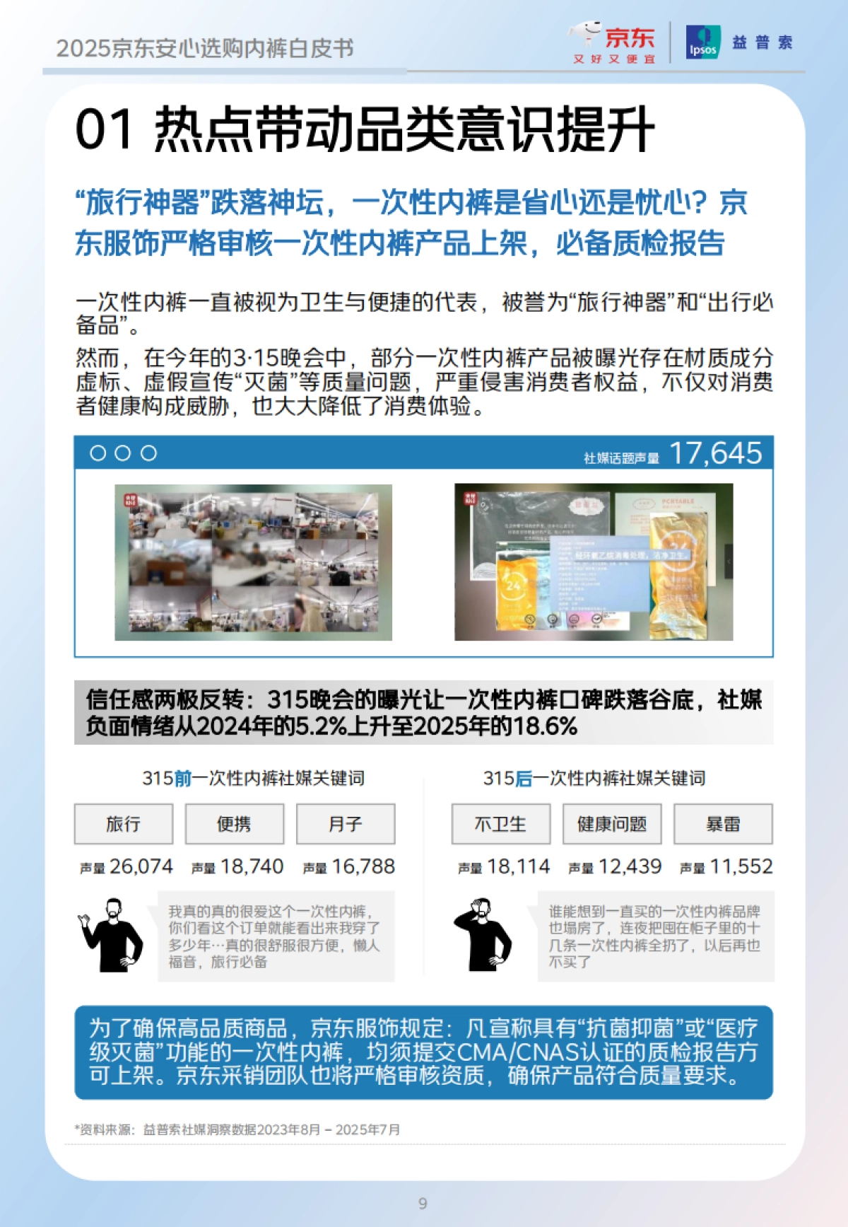 2025年京东安心选购内裤白皮书-京东&益普索_第9页