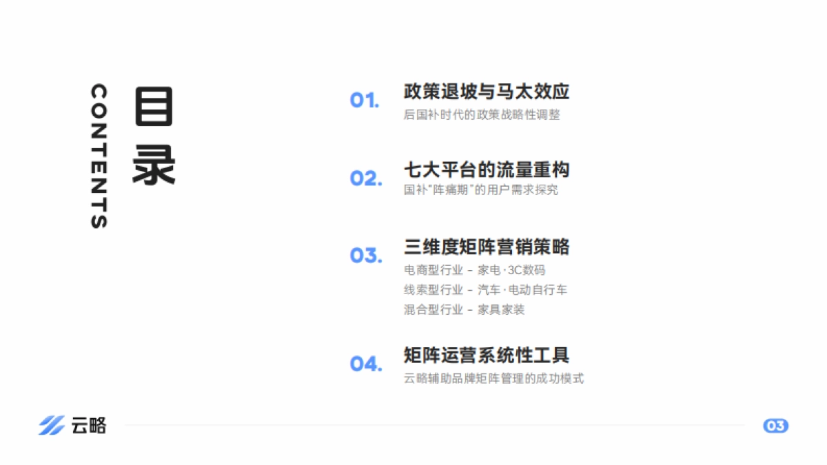 2025后国补时代5大行业社媒矩阵营销报告（家电、3C数码、汽车、电动自行车、家具家装）-云略_第3页