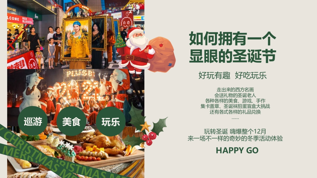 2025圣诞节奇妙季商场市集活动方案_第3页