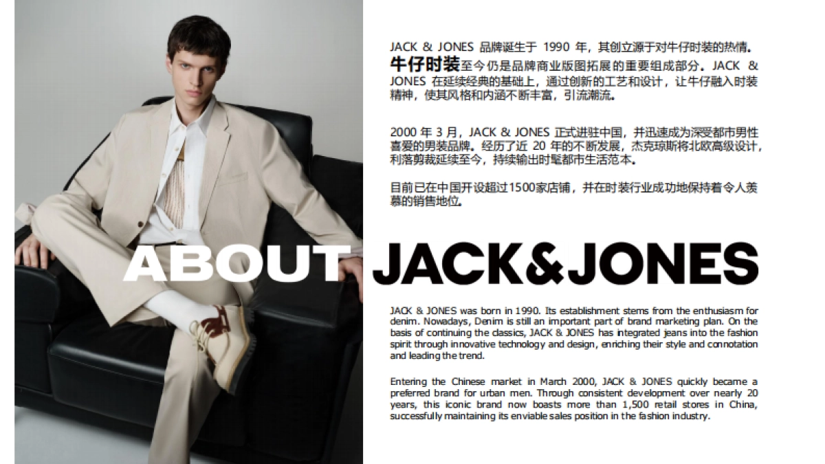 服装品牌杰克琼斯JACK&JONES品牌手册_第6页