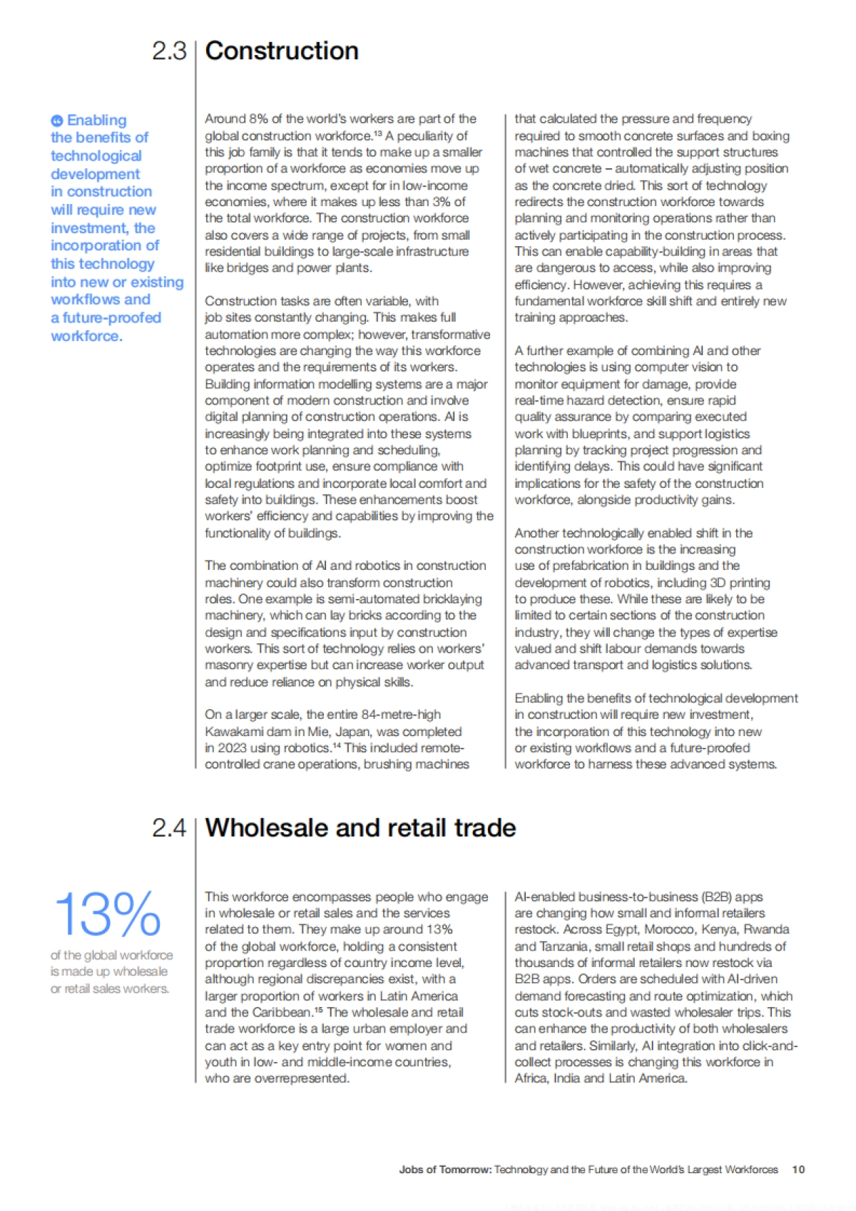 2025未来职业：科技与全球最大规模劳动力群体的未来研究报告（英文）-世界经济论坛_第10页