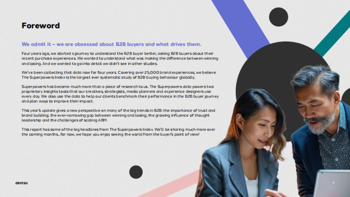 2025年B2B买家的独特视角以及输赢之间的差异报告（英文版）-dentsu电通_第2页