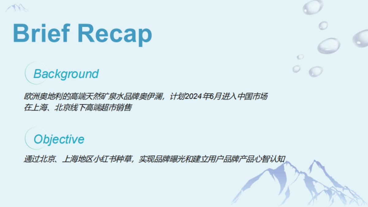 奥伊澜矿泉水 2024小红书营销推广案_第2页