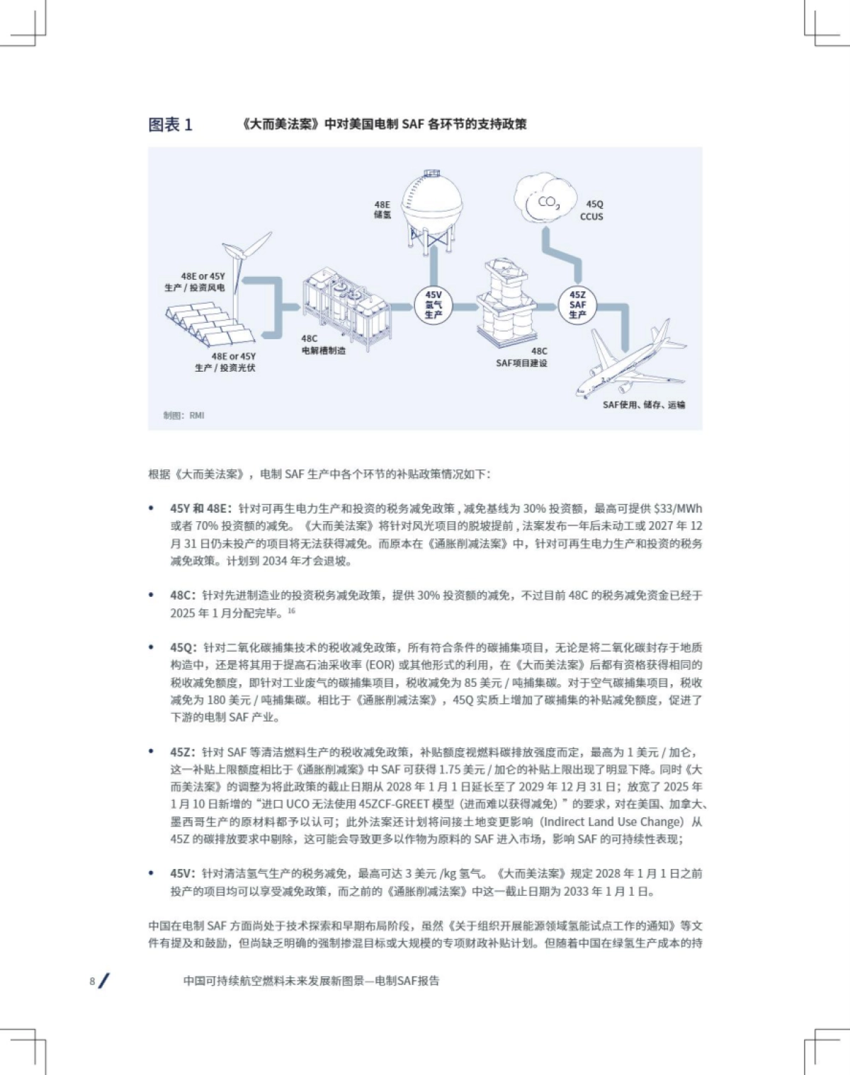 2025年中国可持续航空燃料新图景——电气SAF篇-空客＆落基山研究院_第8页