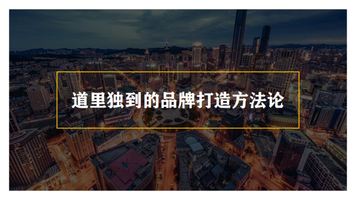 道里品牌操盘经验之谈_第4页