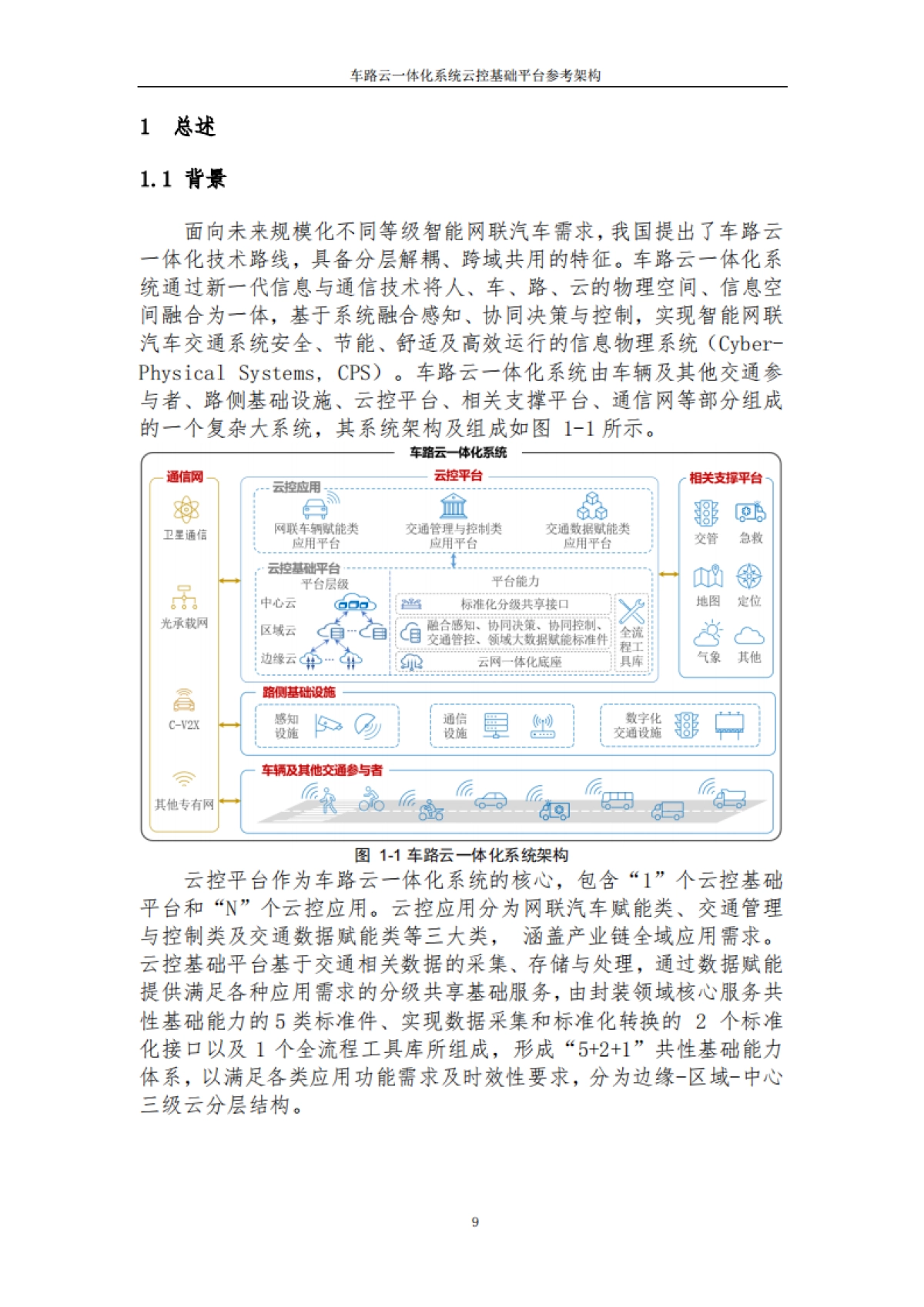 2025年车路云一体化系统云控基础平台功能场景参考架构报告2.0-中国汽车工程学会_第9页