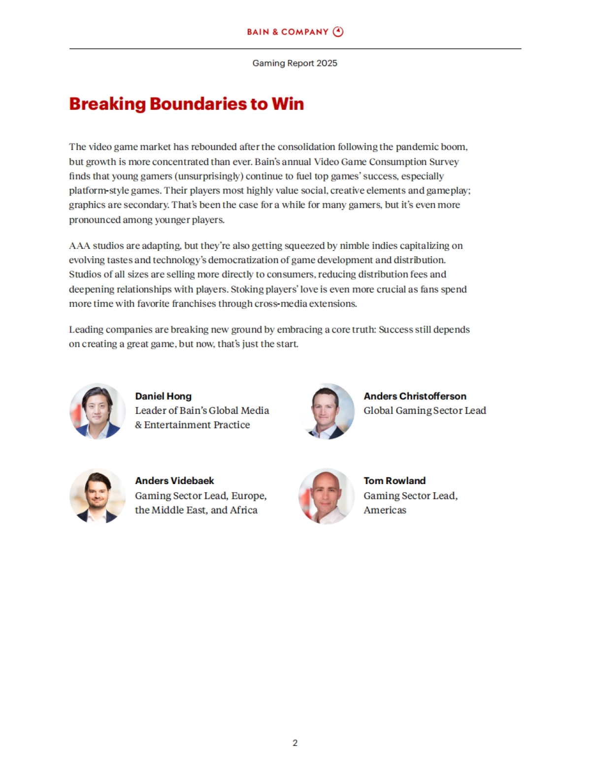 2025年全球游戏行业报告：突破边界 制胜未来（英文版）-贝恩_第4页
