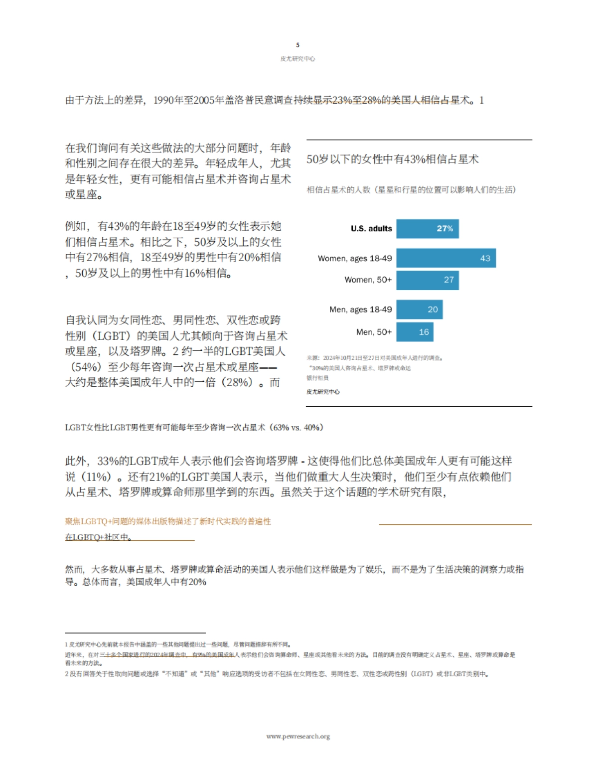 【Pew Research Center】2025年美国玄学市场调研报告_第6页