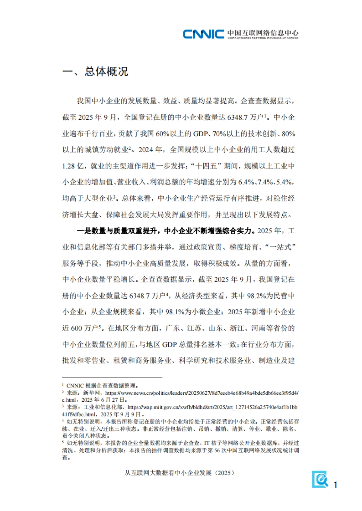 从互联网大数据看中小企业发展报告（2025）-中国互联网络信息中心_第9页
