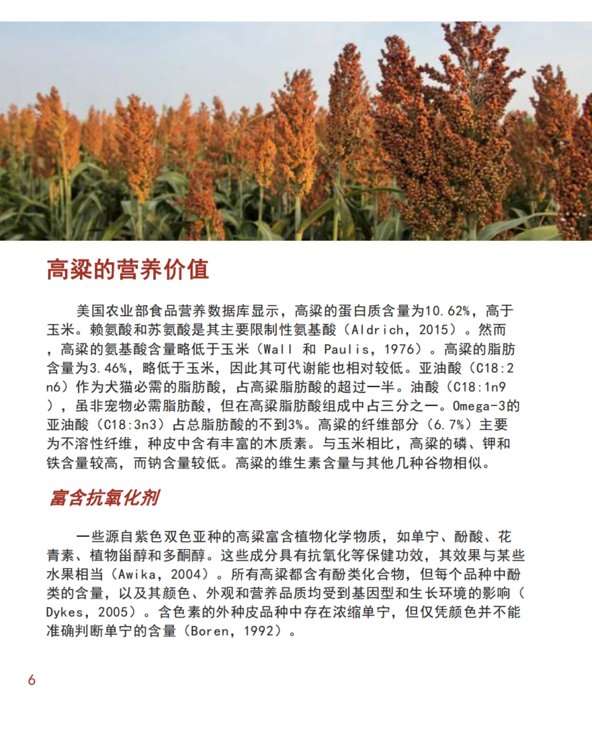 2025年高粱：宠物食品配方聪明之选研究报告-美国谷物协会_第6页