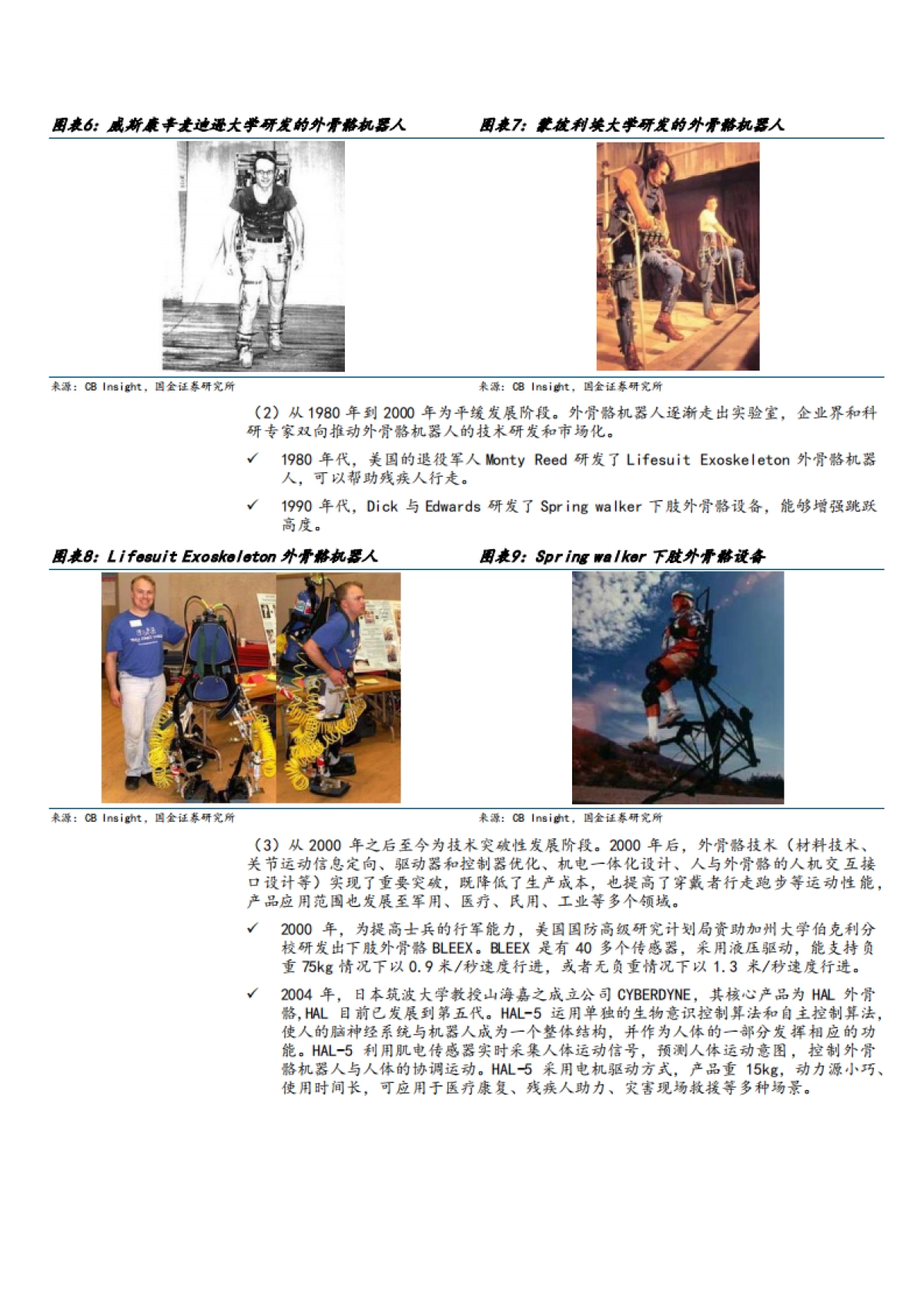 2025外骨骼机器人行业发展历程、应用场景、国内外主要企业及其技术进展分析报告_第7页
