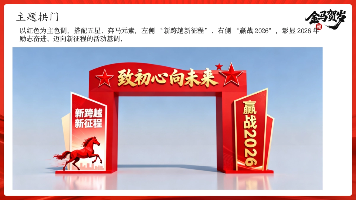 2026以梦为马  奔赴山海马年传统现代科技感主题年会活动方案_第9页