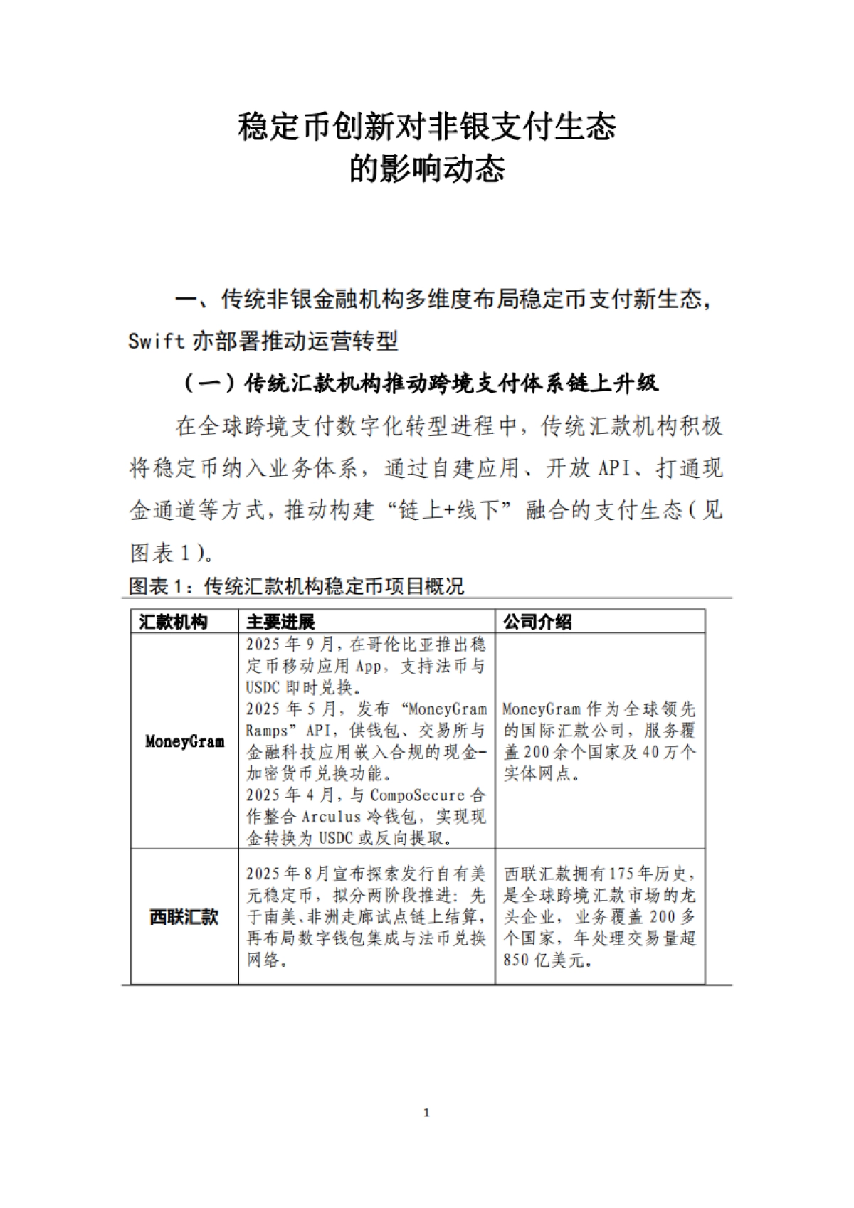 2025年稳定币创新对非银支付生态的影响动态研究报告-工银亚洲研究_第2页