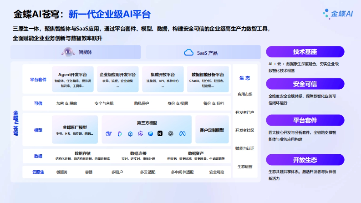 金蝶：2025年AI+技术，让「智能」化繁为简-金蝶AI苍穹，打造企业数智引擎新范式_第5页