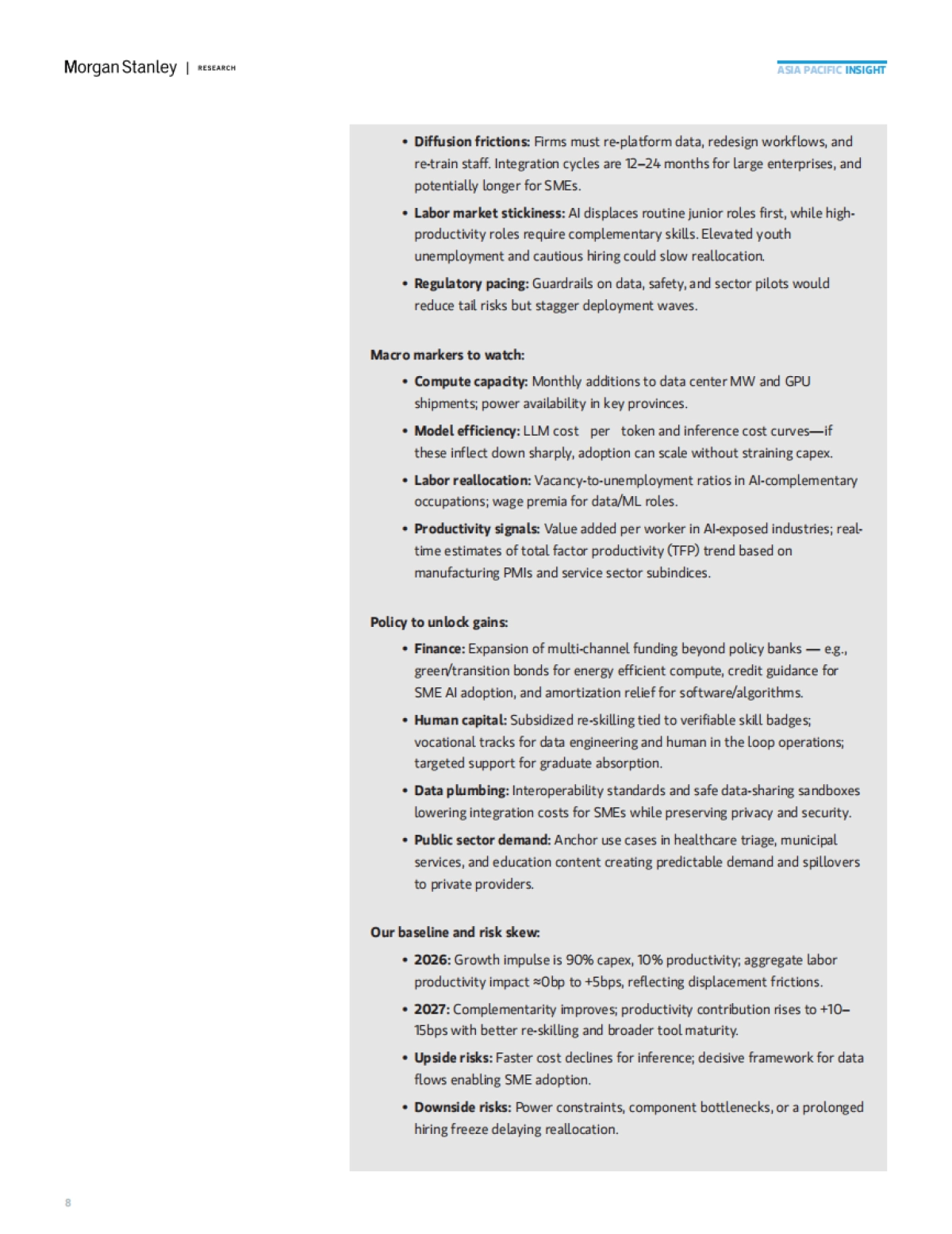 2026年中国经济展望：缓慢迈向低通胀（英文）-摩根大通_第8页