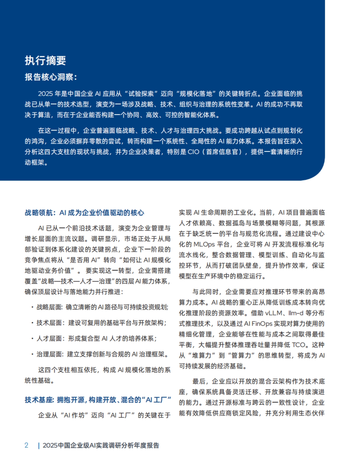 2025中国企业级AI实践调研分析年度报告-CIO时代&红帽发_第5页