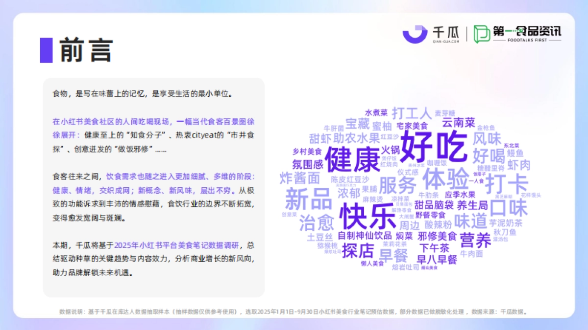 2025小红书美食饮品行业种草洞察数据报告-千瓜&第一食品资讯_第2页