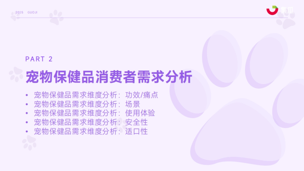 2025年1-9月宠物保健品市场趋势报告-集瓜数据 _第10页