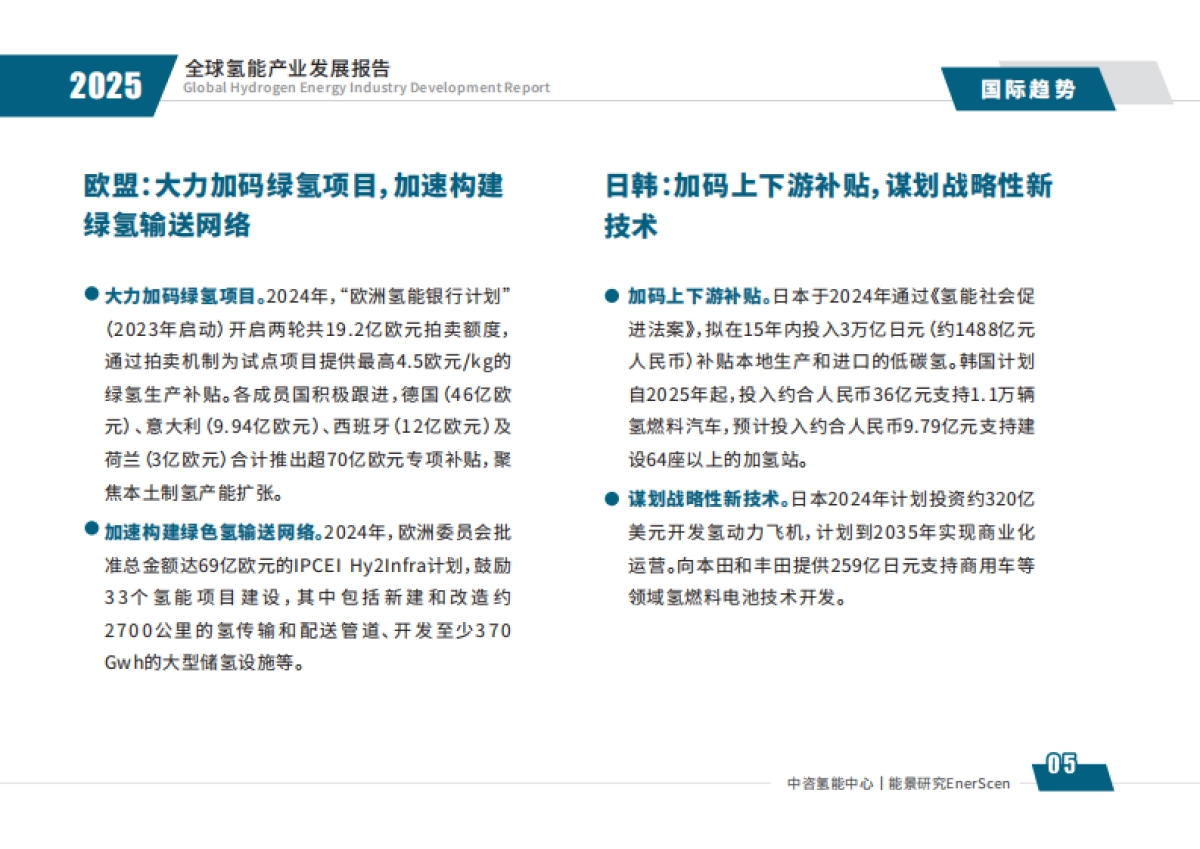 2025年全球氢能产业发展报告-中咨公司_第7页