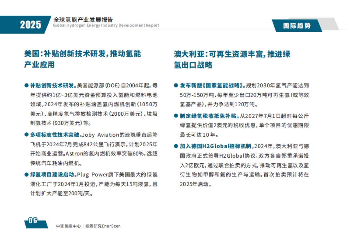 2025年全球氢能产业发展报告-中咨公司_第8页