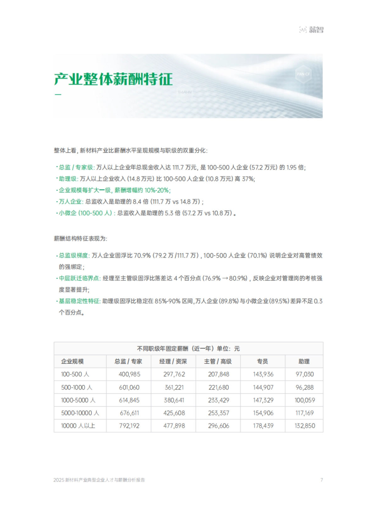 2025年新材料产业典型企业人才与薪酬趋势分析报告-薪智_第7页