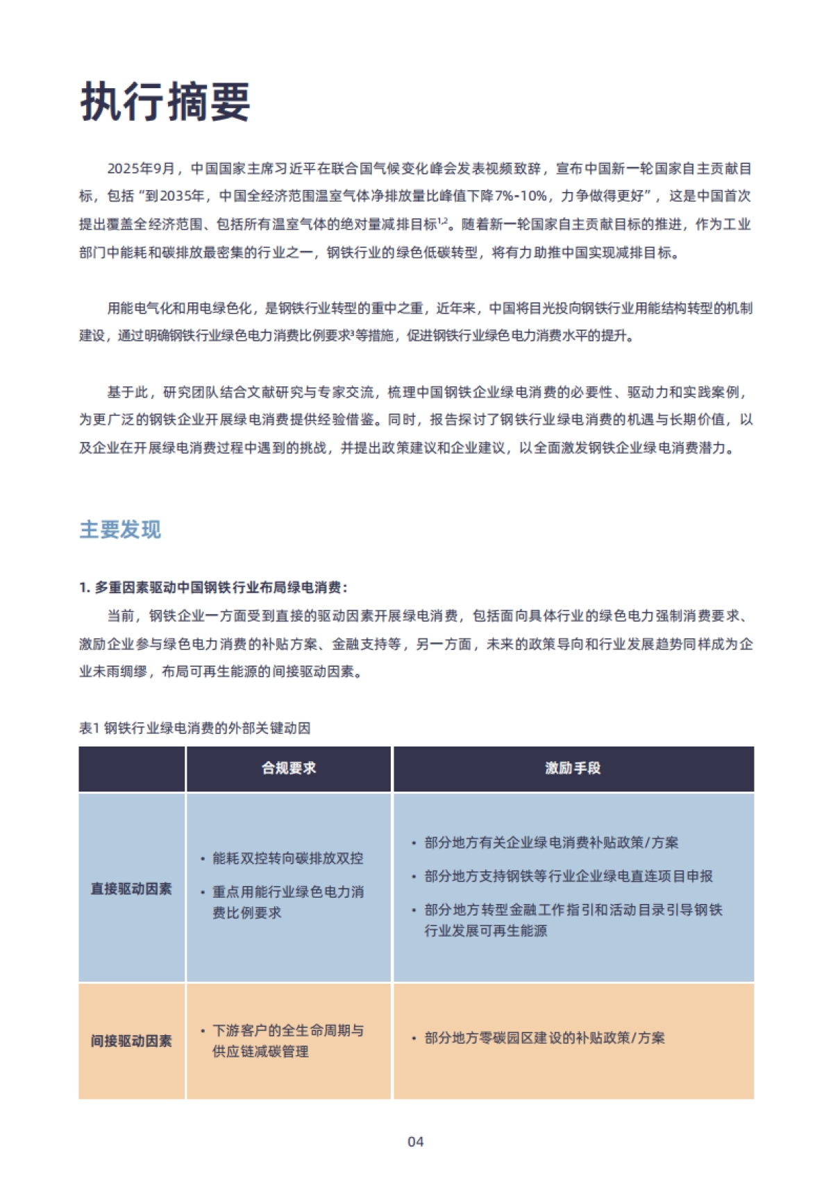 2025年中国钢铁行业绿电消费的进程、挑战与建议报告-绿色和平清华大学四川能源互联网研究院_第4页