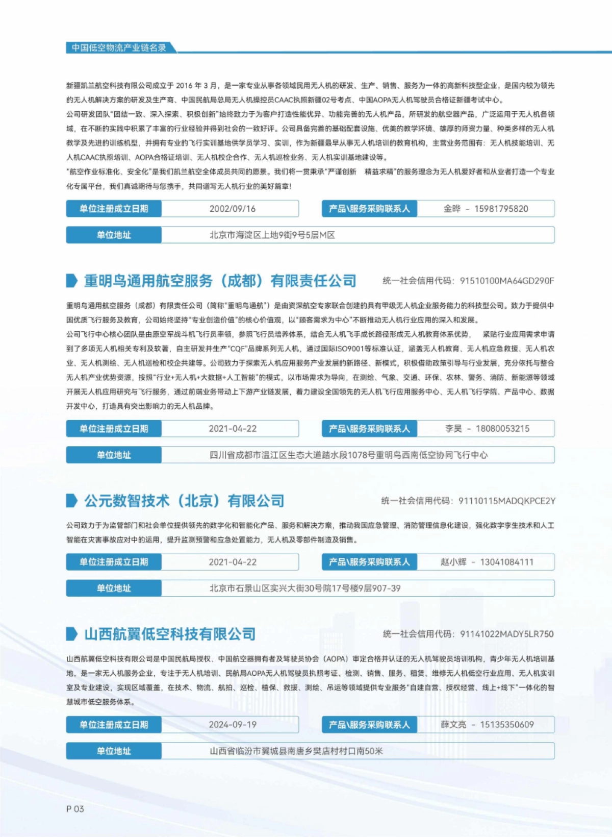 2025中国低空物流产业链名录-中国AOPA_第6页