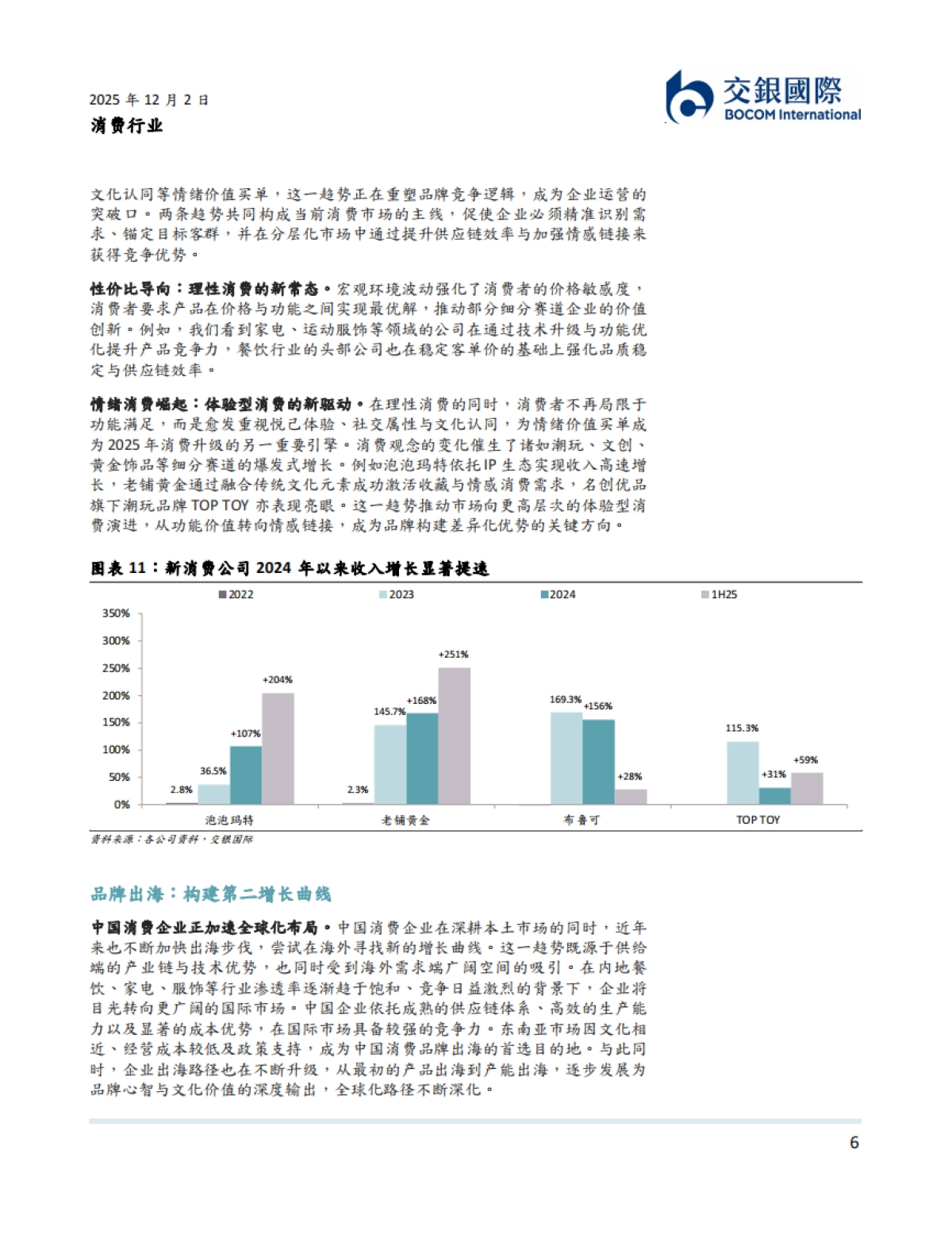 消费行业2026年展望：新常态下的消费新动能-交银国际证券_第6页