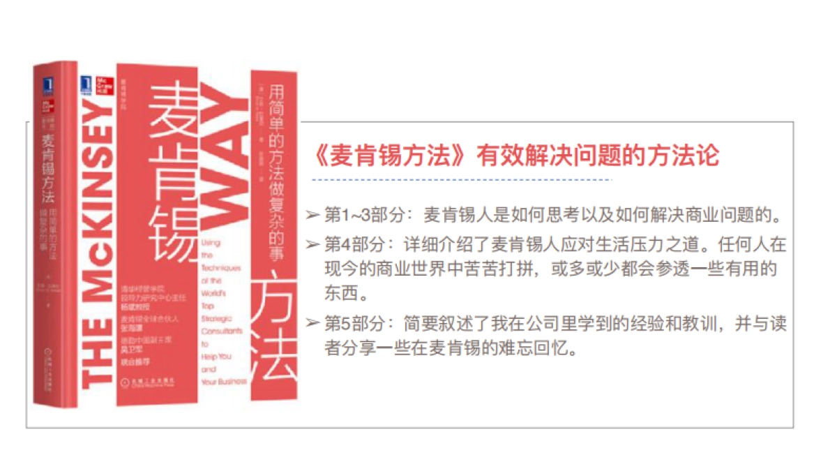 麦肯锡方法：用简单的方法做复杂的事》_第5页