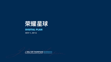 【JWT】荣耀手机星球Digital方案