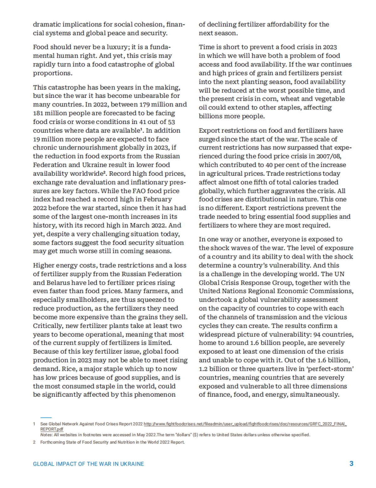 08-乌克兰战争的全球影响：数十亿人面临一代人以来最大的生活成本危机（英）-联合国-25页_第3页