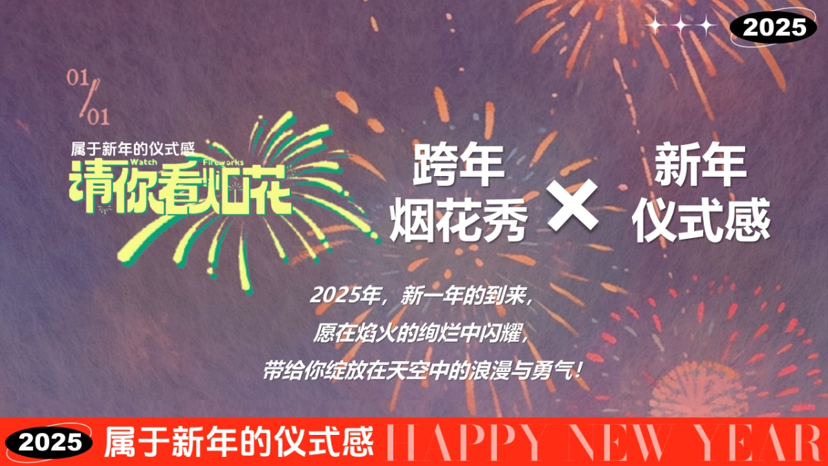 2025跨年元旦新年春节烟花市集（请你看烟花）活动策划方案.pptx_第5页