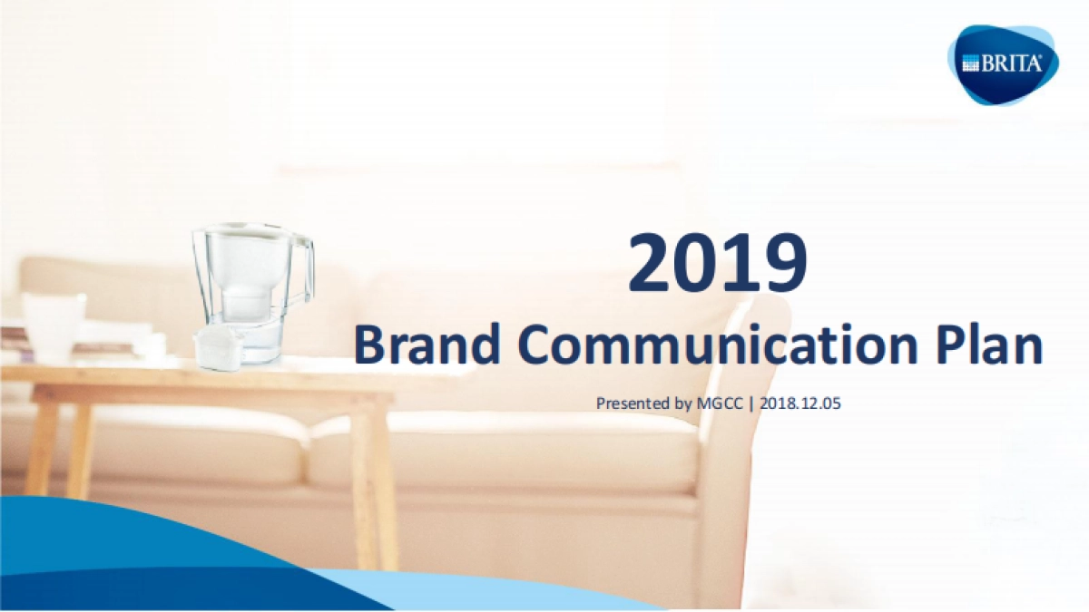 碧然德2019Brand Communication Plan135p_第1页