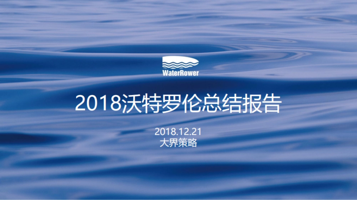 2018沃特罗伦总结报告_第1页