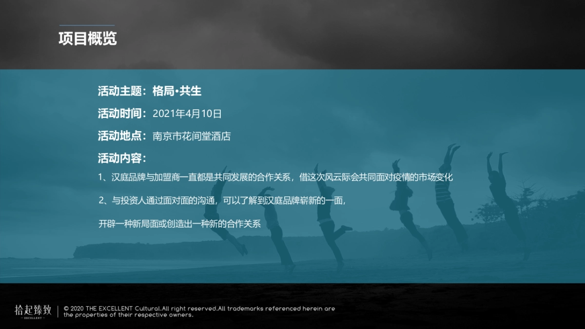 2021汉庭酒店加盟商风云际会活动策划策划方案_第5页