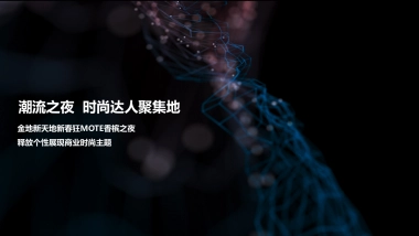 金地新天地新春狂MOTE香槟之夜酒会策划案