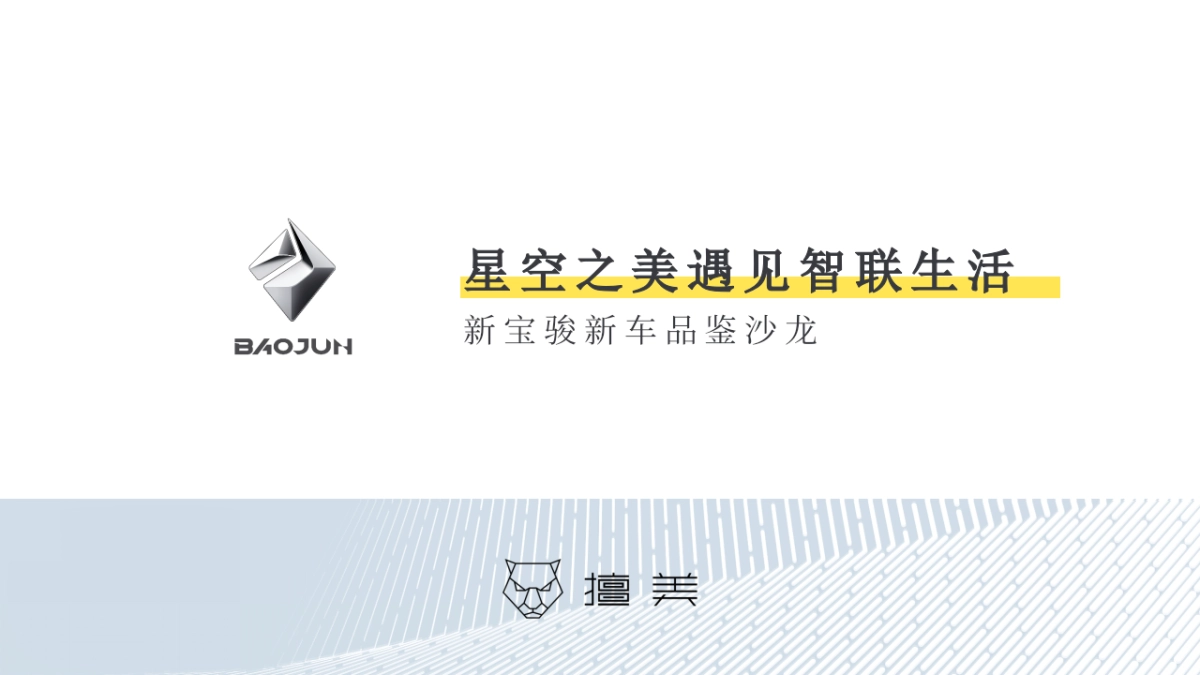 新宝骏新车品鉴沙龙方案_第1页