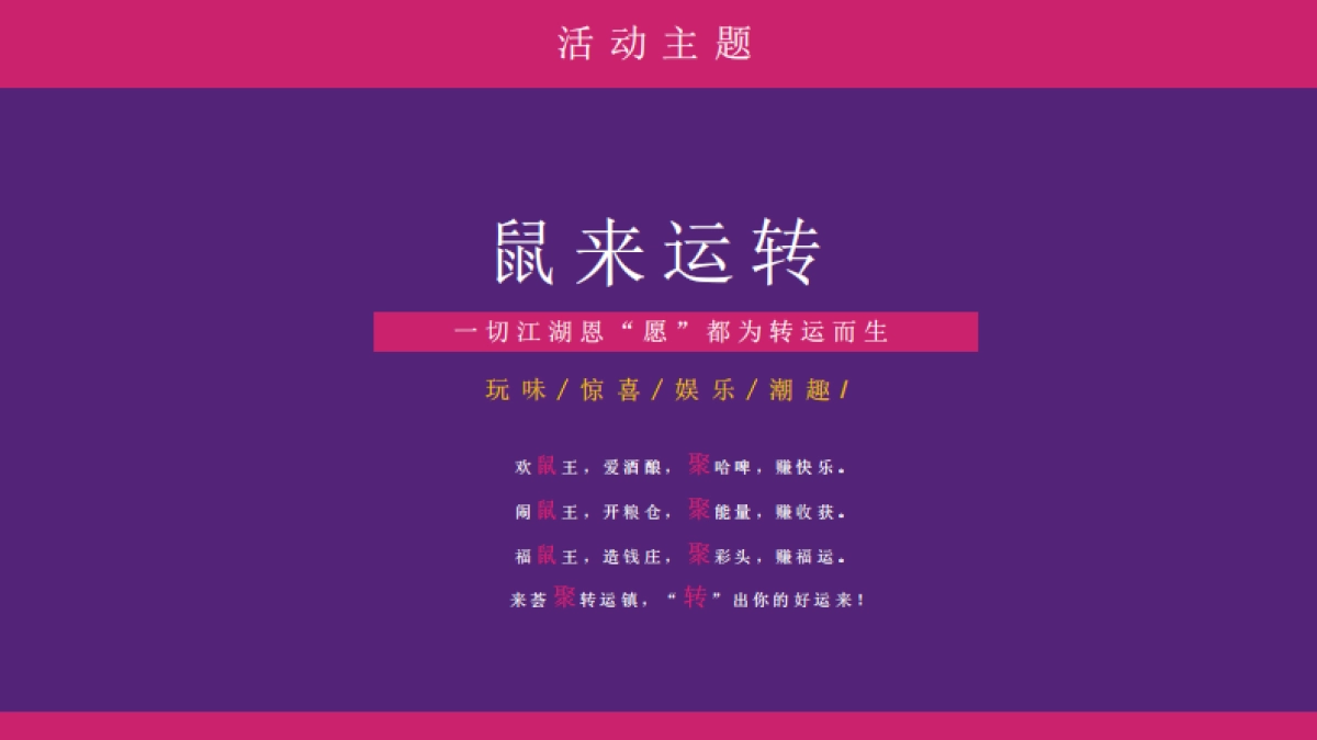 2020年主题（“鼠”来运转)活动策划方案_第6页