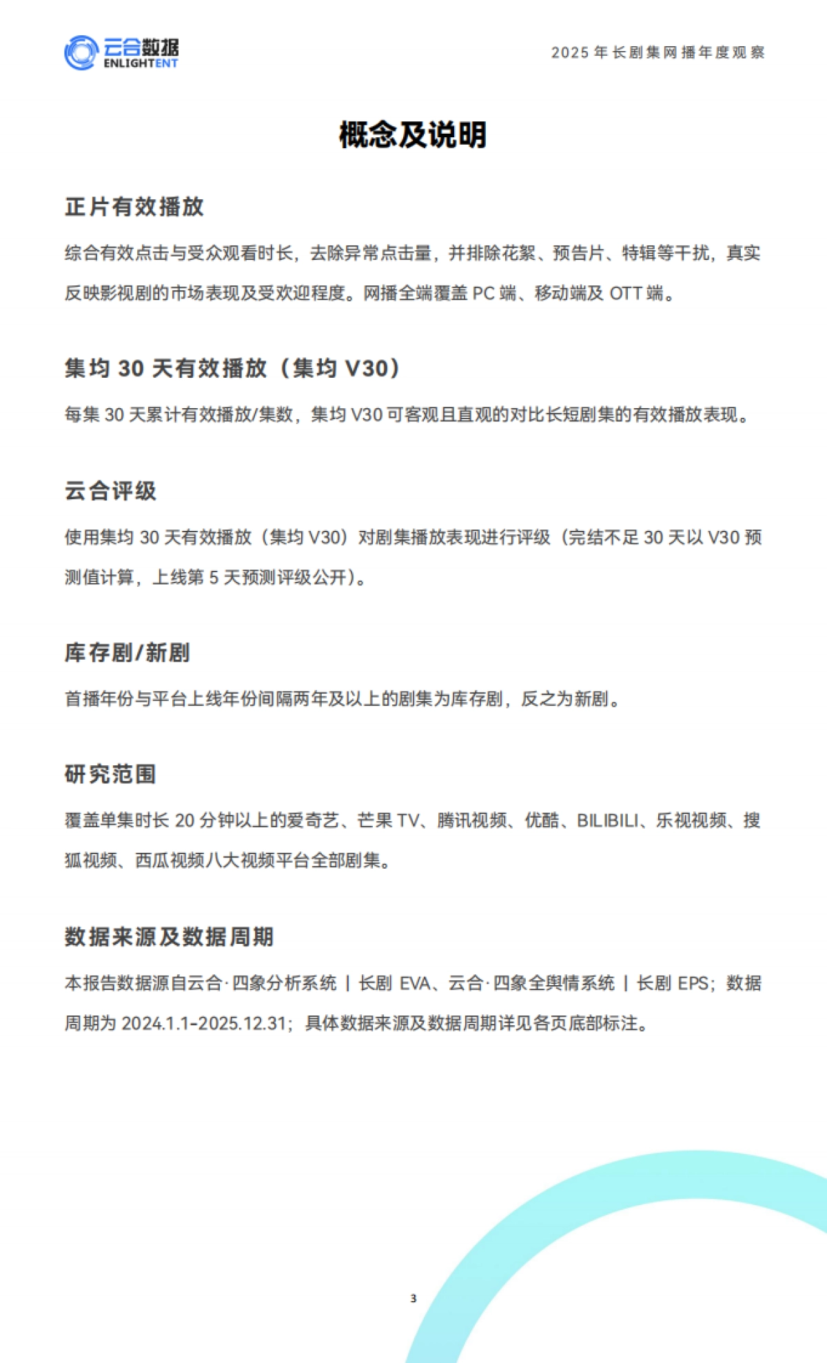 2025年长剧集网播年度观察报告-云合数据.pdf_第3页