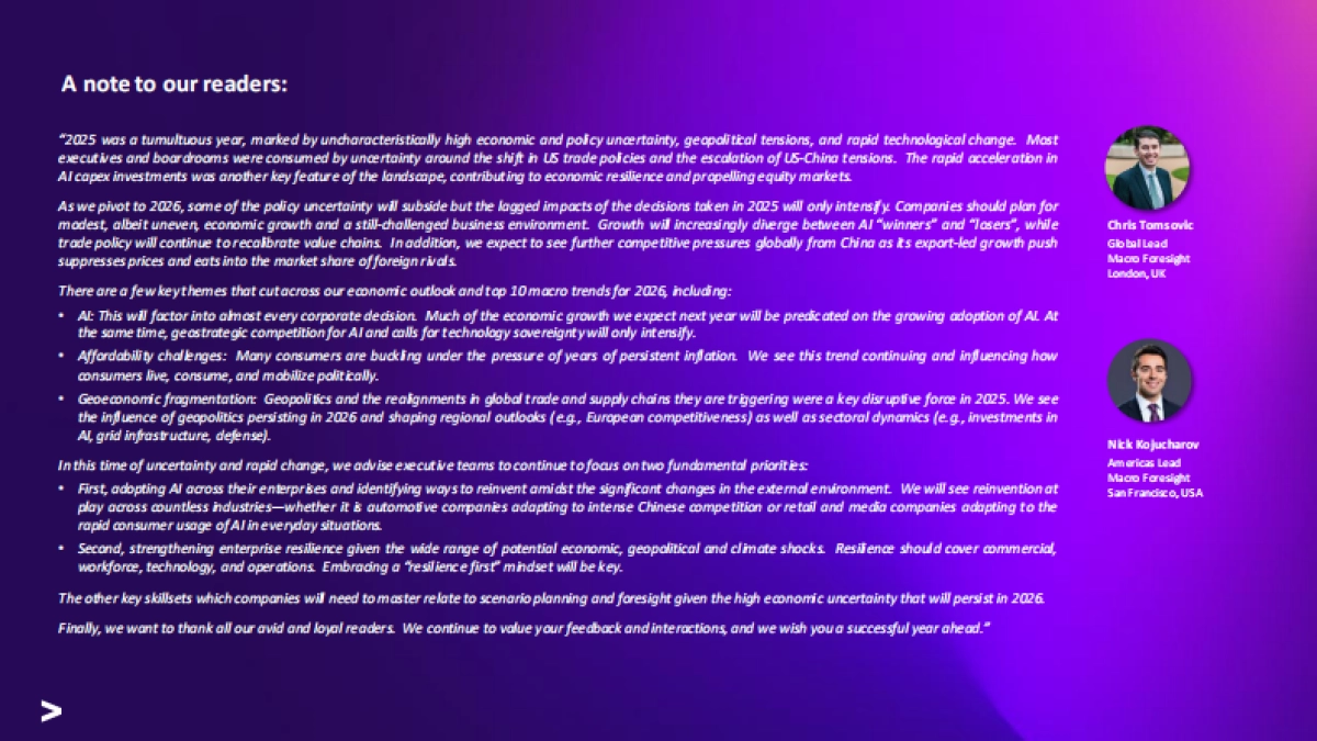 2026年全球经济展望与十大宏观趋势研究报告（英文版）-埃森哲.pdf_第3页